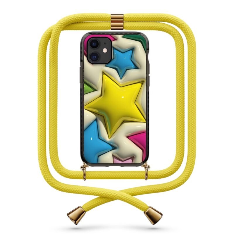 3d stars θήκη κινητού με κορδόνι 9932 γιά iPhone 12