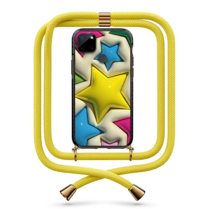 3d stars θήκη με κορδόνι & σχέδιο 9932 για Realme C21Y