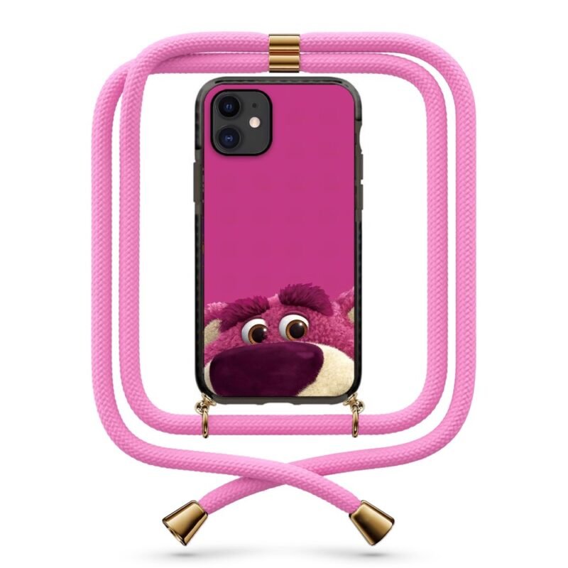 Bear face θήκη κινητού με κορδόνι 9933 γιά iPhone 12
