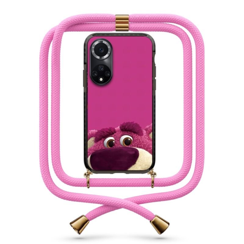 Bear face θήκη με κορδόνι & σχέδιο 9933 για Huawei Nova 9