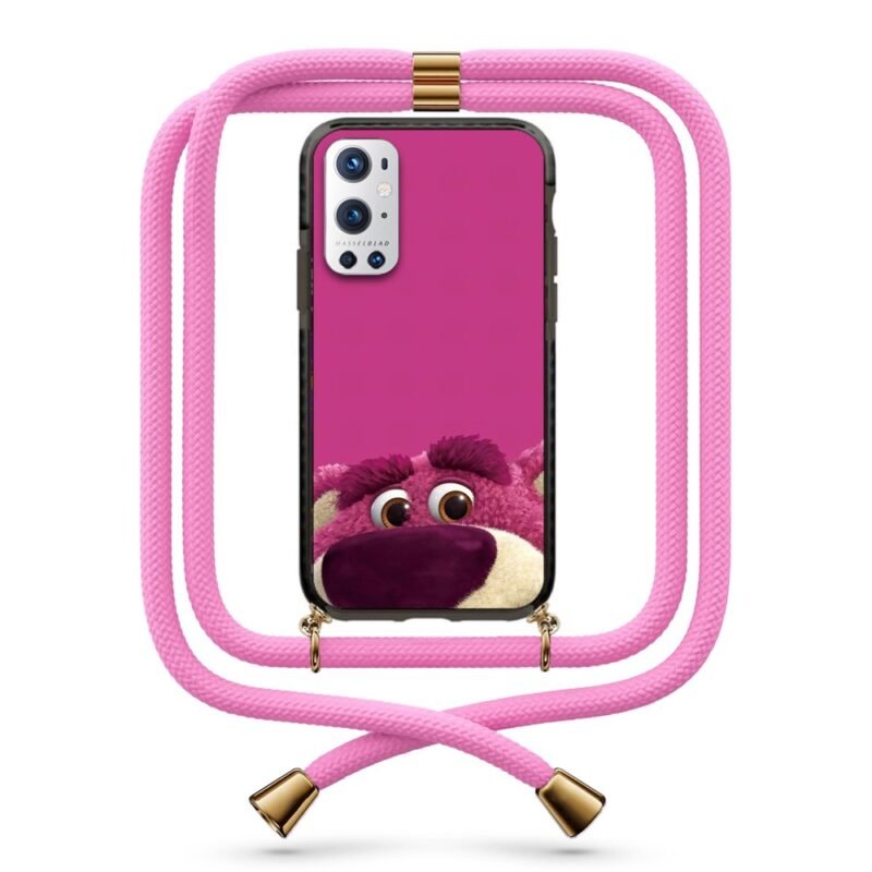 Bear face θήκη με κορδόνι & σχέδιο 9933 για Oneplus 9