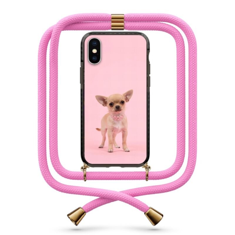 Chihuahua θήκη κινητού με κορδόνι 9934 γιά iPhone X/XS