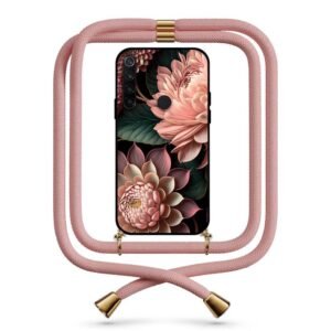 Floral θήκη με κορδόνι & σχέδιο 9755 για Xiaomi Redmi Note 8