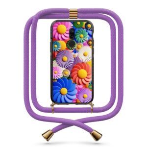 Flowers θήκη με κορδόνι & σχέδιο 9845 για Xiaomi Redmi 8/8A