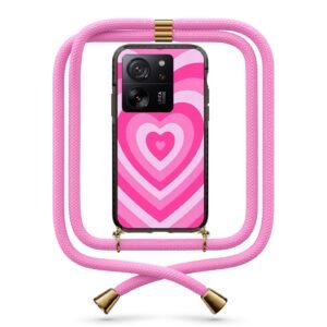 Heart illusion θήκη με κορδόνι & σχέδιο 9936 για Xiaomi Mi 13T/13T Pro