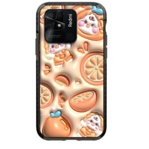 3d orange θήκη κινητού 91651 γιά Xiaomi Redmi 10C