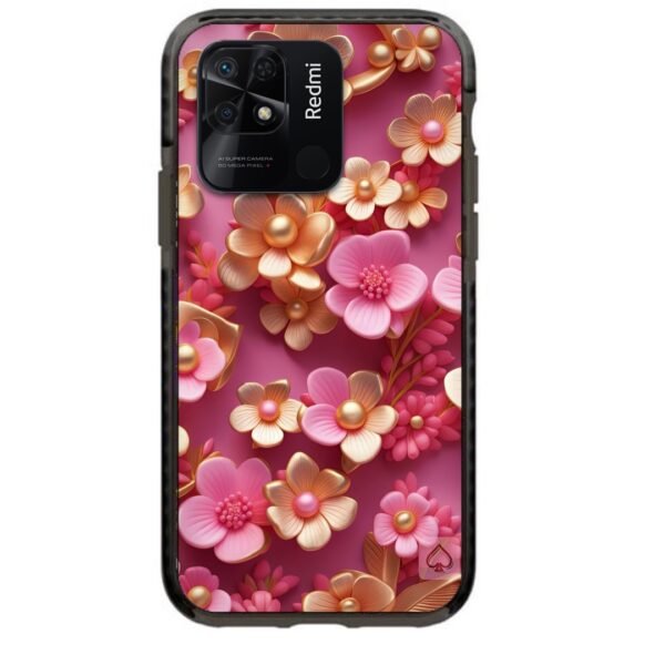 3d flowers θήκη κινητού 91837 γιά Xiaomi Redmi 10C