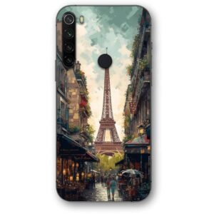 Eiffel tower θήκη κινητού 91179 για Redmi Note 8