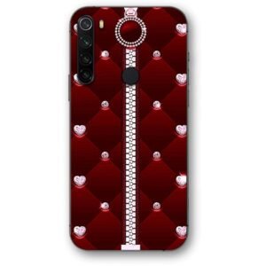 Zip hearts θήκη κινητού 91311 για Redmi Note 8