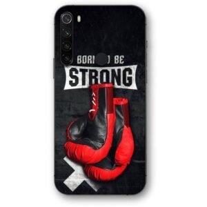 Born to be strong θήκη κινητού 91352 για Redmi Note 8