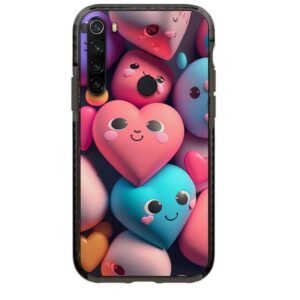 Smiley hearts θήκη κινητού 91608 γιά Xiaomi Redmi Note 8