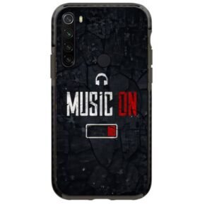 Music on θήκη κινητού 91700 γιά Xiaomi Redmi Note 8