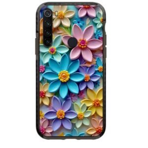 Flowers θήκη κινητού 91715 γιά Xiaomi Redmi Note 8