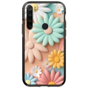 Flowers θήκη κινητού 91854 γιά Xiaomi Redmi Note 8