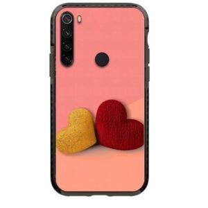 Double heart θήκη κινητού 91863 γιά Xiaomi Redmi Note 8