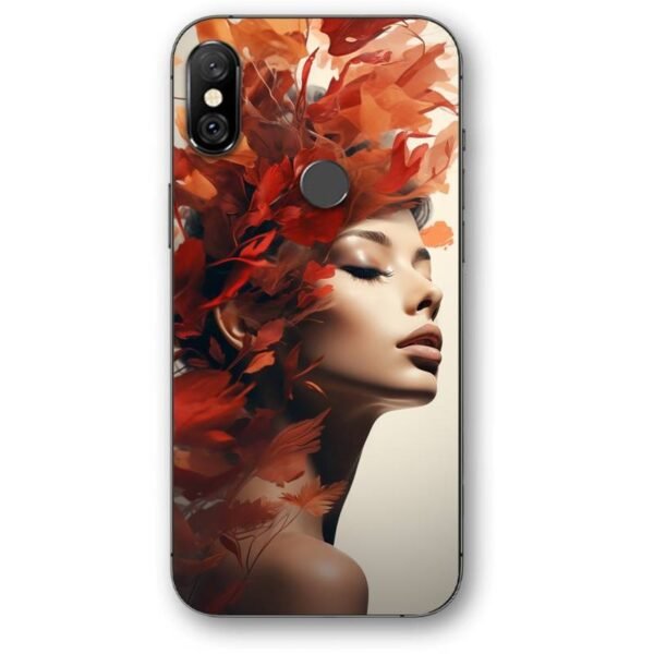 Flower woman θήκη κινητού 9643 για Redmi Note 6 Pro