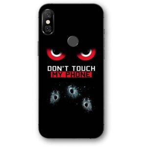 Don't touch my phone shots θήκη κινητού 9647 για Redmi Note 6 Pro