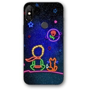 Little prince neon θήκη κινητού 9657 για Redmi Note 6 Pro