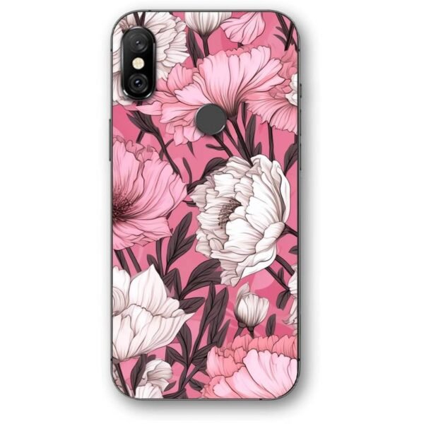 Flowers θήκη κινητού 9668 για Redmi Note 6 Pro