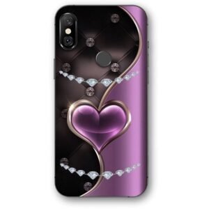 Elegant heart θήκη κινητού 9687 για Redmi Note 6 Pro