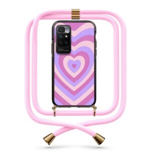 Heart illusion θήκη με κορδόνι & σχέδιο 9939 για Xiaomi Redmi 10