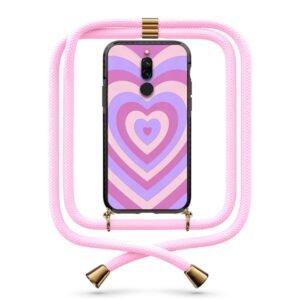 Heart illusion θήκη με κορδόνι & σχέδιο 9939 για Xiaomi Redmi 8/8A