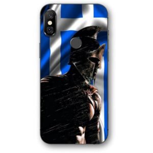 Warriror greek flag θήκη κινητού 9635 για Redmi Note 6 Pro
