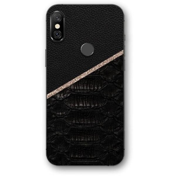 Leather snake skin θήκη κινητού 9636 για Redmi Note 6 Pro