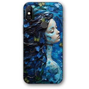 Butterfly girl θήκη κινητού 9639 για Redmi Note 6 Pro