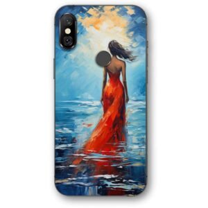 Woman painting θήκη κινητού 9642 για Redmi Note 6 Pro