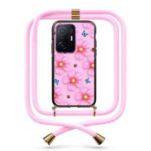 Flower pattern θήκη με κορδόνι & σχέδιο 9940 για Xiaomi Mi 11T/11T Pro/ 11T Pro