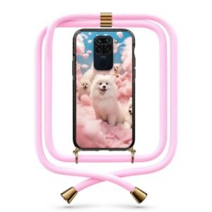 Sky dogs θήκη με κορδόνι & σχέδιο 9941 για Xiaomi Redmi Note 9