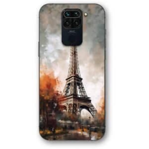 Eiffel tower θήκη κινητού 9606 για Redmi Note 9