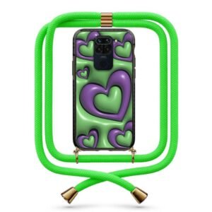 Herats pattern θήκη με κορδόνι & σχέδιο 9944 για Xiaomi Redmi Note 9