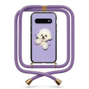 Dog out of wall θήκη με κορδόνι & σχέδιο 9846 για  Galaxy S10