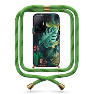 Jungle leaves θήκη με κορδόνι & σχέδιο 9765 για Xiaomi Mi 11T/11T Pro/ 11T Pro