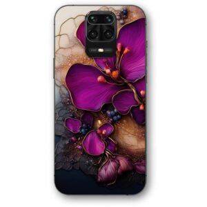 Floral abstract θήκη κινητού 9603 για Redmi Note 9s/9 Pro