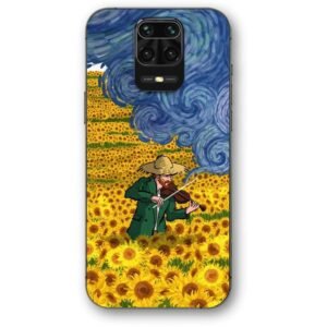 Van Gogh violin painting θήκη κινητού 9613 για Redmi Note 9s/9 Pro