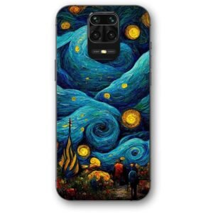 Starry night θήκη κινητού 9633 για Redmi Note 9s/9 Pro
