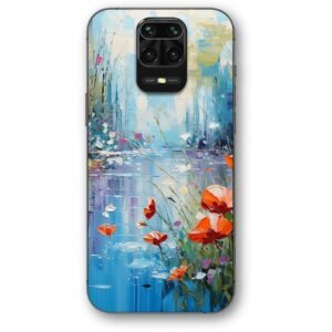 Lake painting θήκη κινητού 9640 για Redmi Note 9s/9 Pro