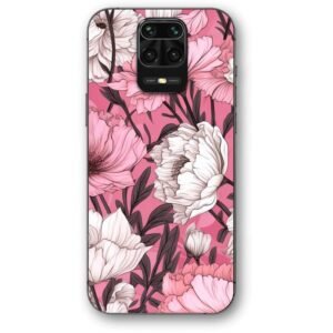 Flowers θήκη κινητού 9668 για Redmi Note 9s/9 Pro