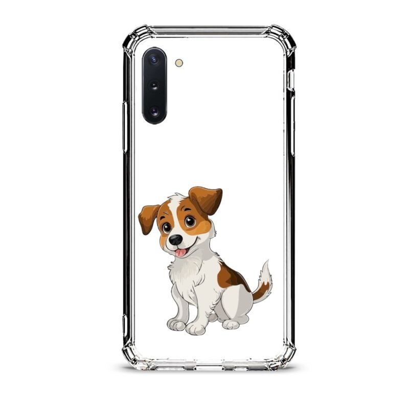 Cute dog θήκη διάφανη & σχέδιο  d1033 γιά  Galaxy Note 10