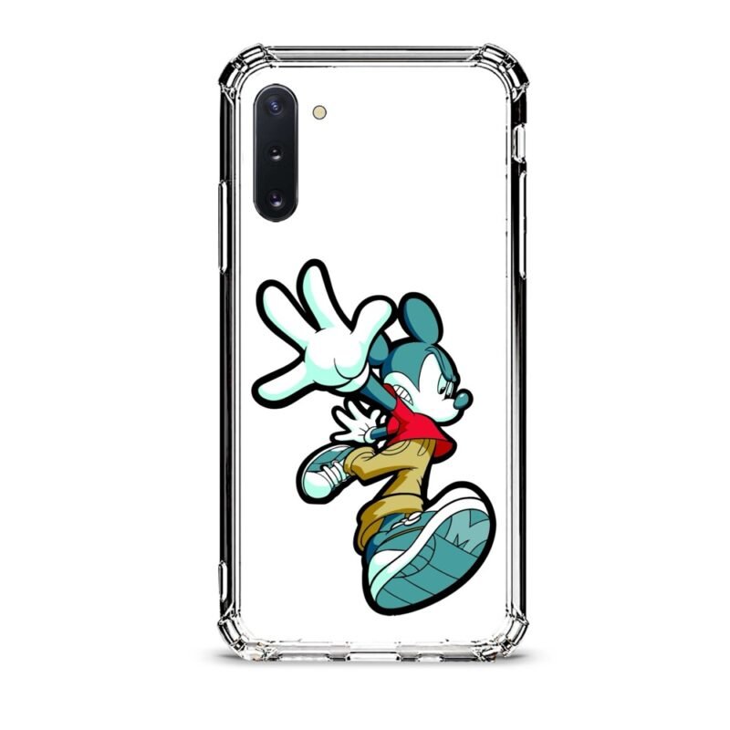Mickey θήκη διάφανη & σχέδιο  d1063 γιά  Galaxy Note 10