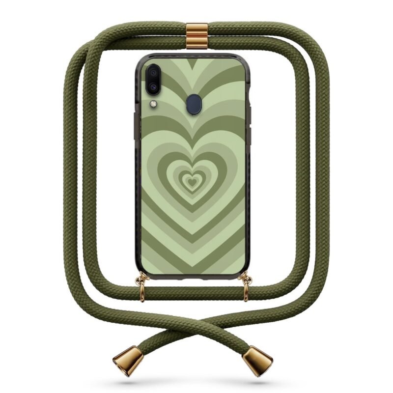 Heart illusion θήκη με κορδόνι & σχέδιο 9946 για  Galaxy M20