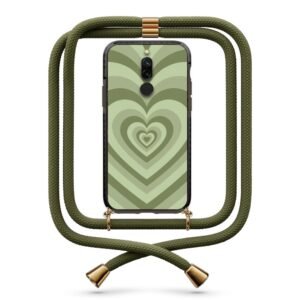 Heart illusion θήκη με κορδόνι & σχέδιο 9946 για Xiaomi Redmi 8/8A