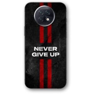 Never give up θήκη κινητού 9604 για Redmi Note 9T 5G