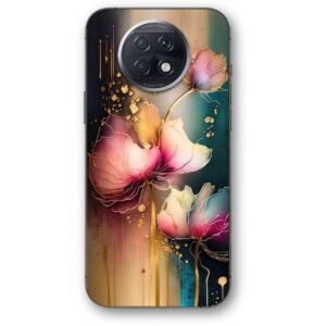 Liquid flowers θήκη κινητού 9619 για Redmi Note 9T 5G