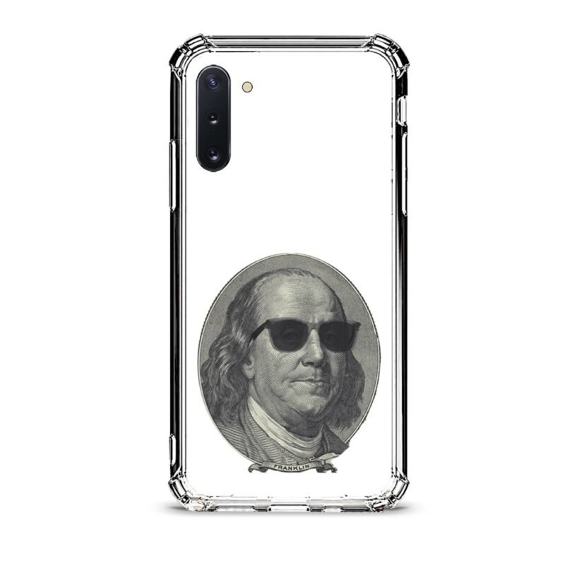 Franklin glasses θήκη διάφανη & σχέδιο  d1113 γιά  Galaxy Note 10