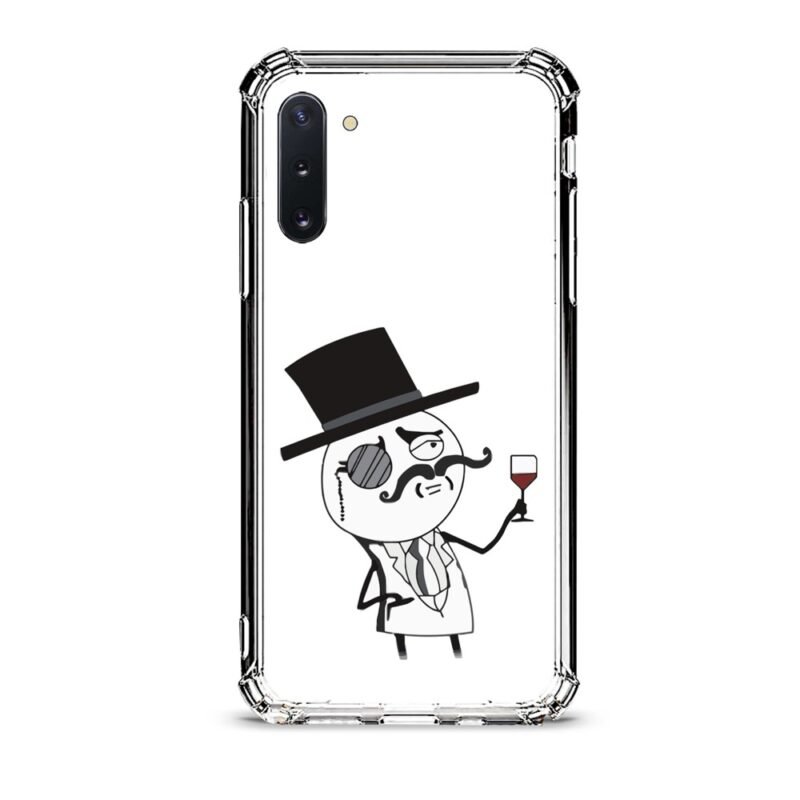 Meme figure θήκη διάφανη & σχέδιο  d1114 γιά  Galaxy Note 10