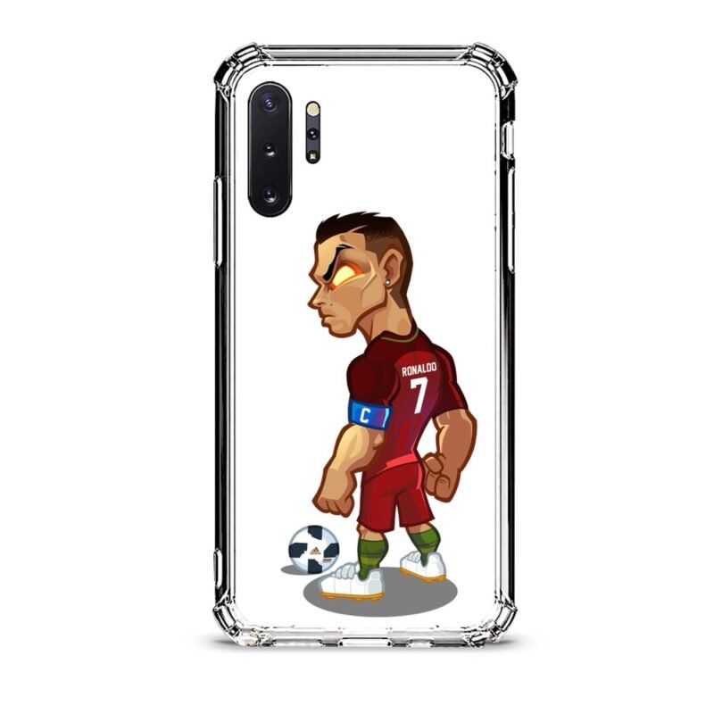 Cristiano Ronaldo θήκη διάφανη & σχέδιο  d1001 γιά  Galaxy Note 10 Plus